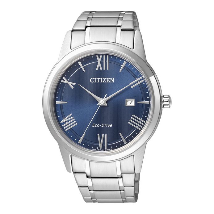 Citizen Eco-Drive AW1231-58L Men Blue Dial Stainless Steel Strap