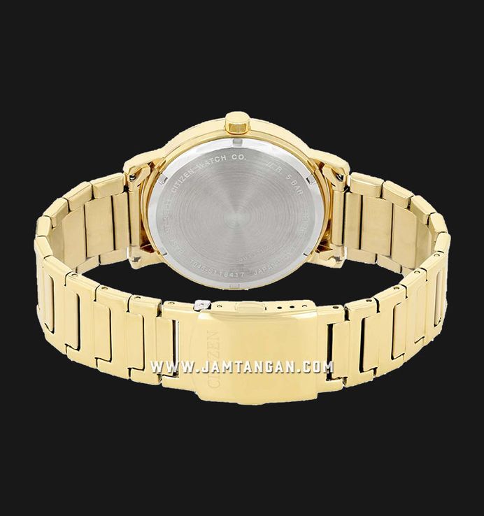 Citizen BE9182-57A Men White Dial Gold Stainless Steel Strap