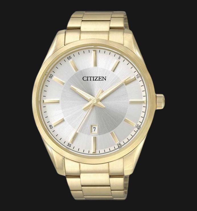Citizen Dress BI1032-58A Men Silver Dial Gold Stainless Steel Strap