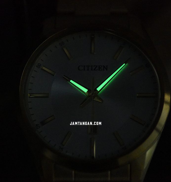 Citizen Dress BI1032-58A Men Silver Dial Gold Stainless Steel Strap