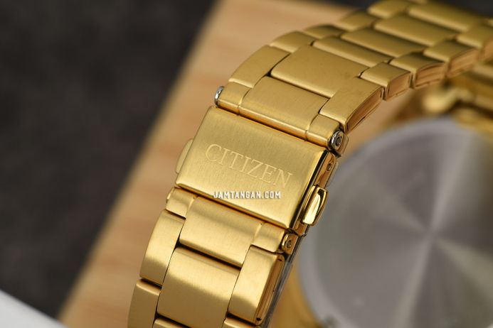 Citizen Dress BI1032-58A Men Silver Dial Gold Stainless Steel Strap