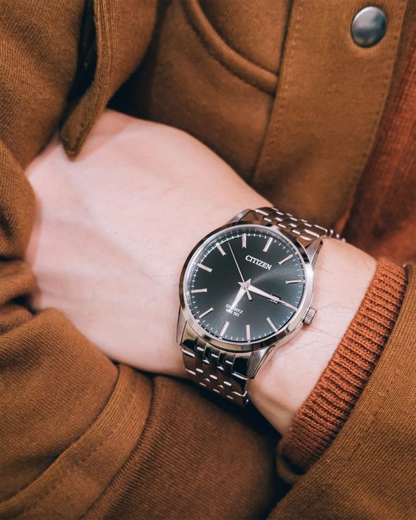 Citizen Classic BI5000-87E Black Dial Stainless Steel Strap | JAMTANGAN.COM