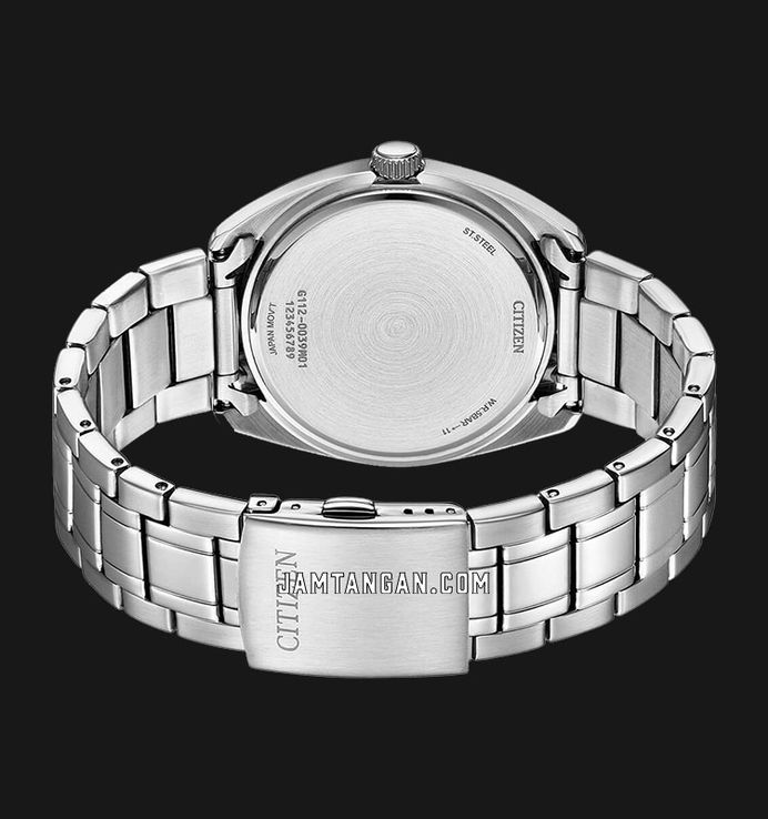 Citizen BI5100-58E Men Black Dial Stainless Steel Strap