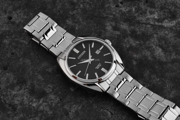 Citizen BI5100-58E Men Black Dial Stainless Steel Strap