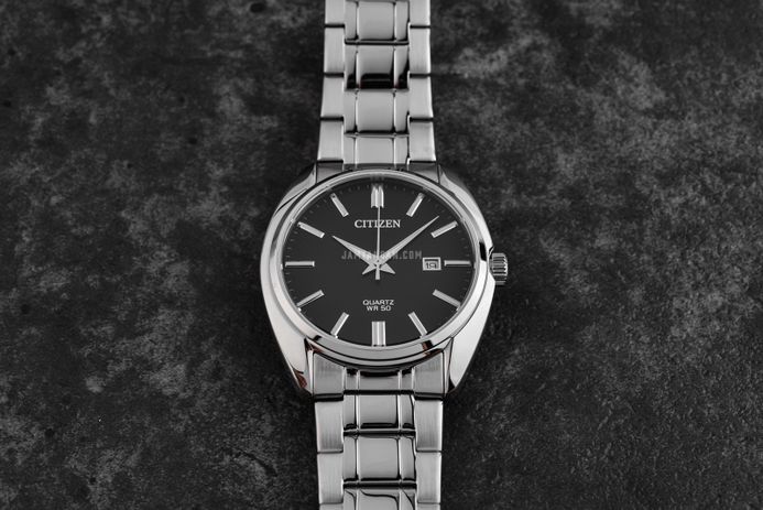 Citizen BI5100-58E Men Black Dial Stainless Steel Strap