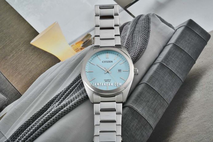 Citizen BI5110-54M Men Baby Blue Dial Stainless Steel Strap