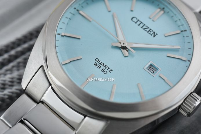 Citizen BI5110-54M Men Baby Blue Dial Stainless Steel Strap
