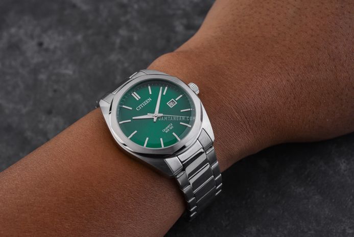Citizen BI5110-54X Men Green Dial Stainless Steel Strap