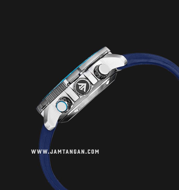 Citizen Promaster BJ2169-08E Eco Drive Black Dial Blue Rubber Strap