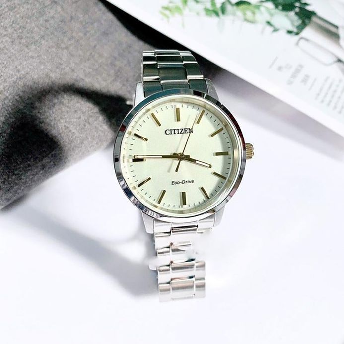 Citizen Eco-Drive BJ6541-58P Light Gold Dial Stainless Steel