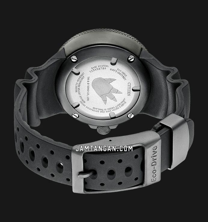 Citizen Promaster Marine BJ8059-03Z “Ecozilla” X Godzilla Black Polyurethane Strap Limited Edition