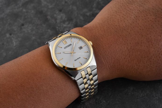white christmas dresses Citizen Dress/Classic Eco-Drive Men's Watch BM7334-58B