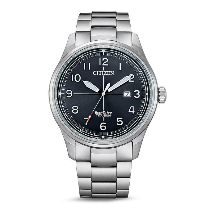 Citizen Eco-Drive BM7570-80X Dark Grey Dial Super Titanium Strap