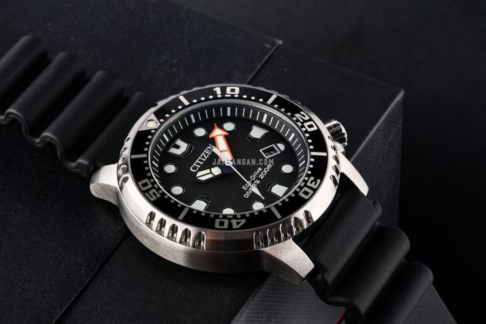 Citizen Promaster BN0150-10E Eco Drive Divers Black Dial Black Rubber Strap
