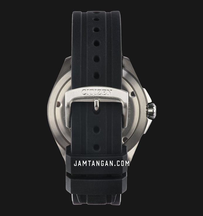 Citizen Promaster BN0190-15E Marine Men Black Dial Black Rubber Strap