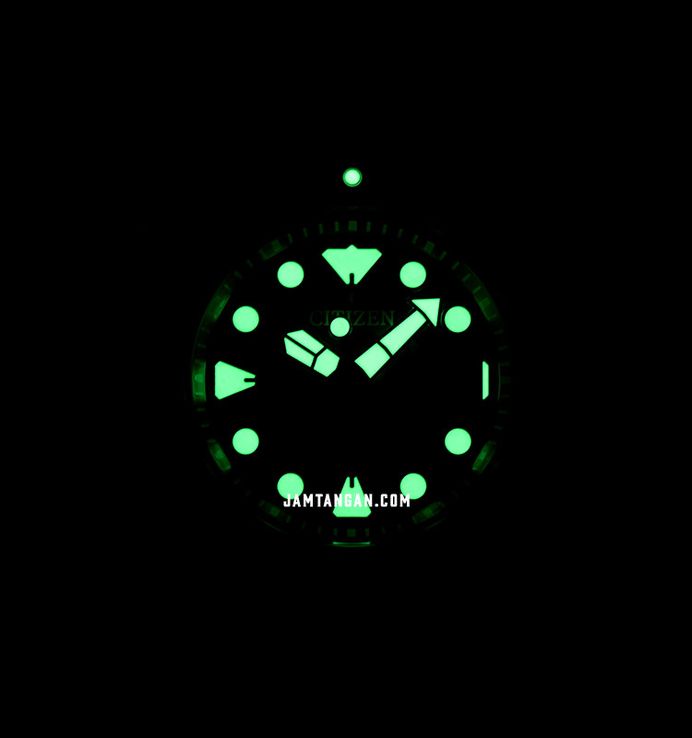 Citizen Promaster BN0227-09L Scuba Whale Shark Retrozilla Divers Blue Camo Dial Polyurethane Strap