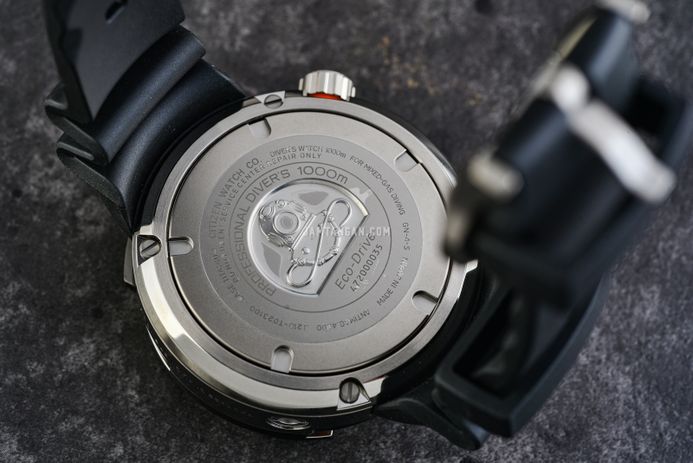 Citizen Promaster Marine Eco-Drive BN7020-09E Professional Diver Black Dial  Black Resin Strap (JDM)