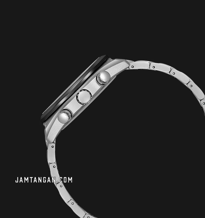 Citizen Eco Drive BY1018-80E Men Tsuki-yomi Black Moon Phase Dial Titanium Strap