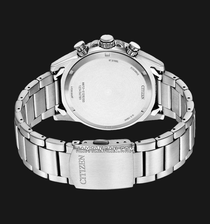 Citizen Chronograph CA0780-87E Eco-Drive Men Black Dial Stainless Steel Strap
