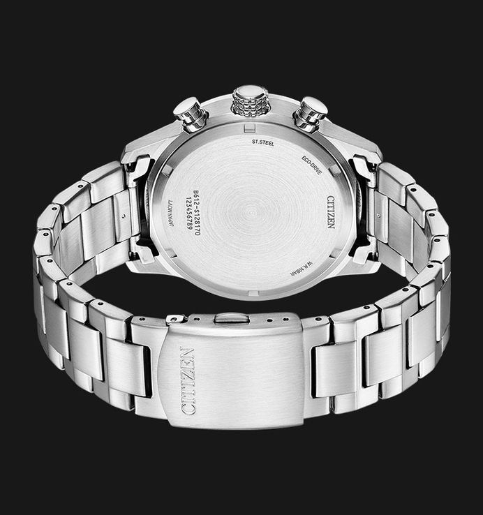 Citizen Eco-Drive CA0790-83L Chronograph Men Blue Dial Stainless Steel Strap