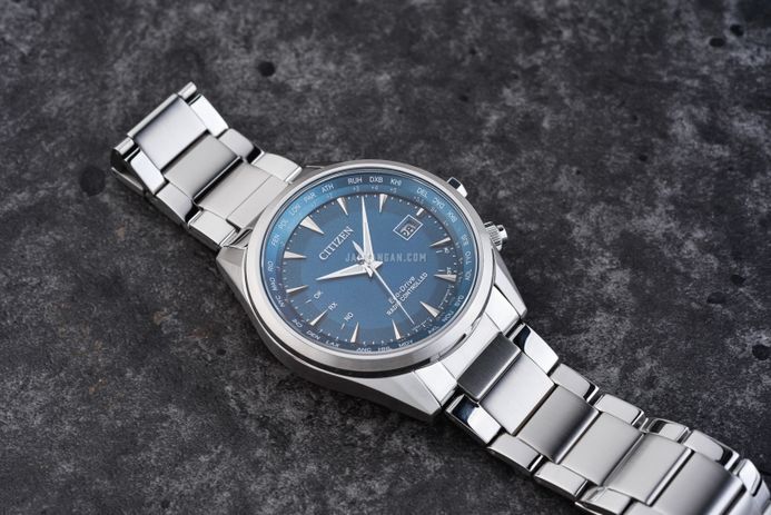 Citizen Eco-Drive CB0270-87L Radio Controlled Blue Dial Stainless Steel Strap