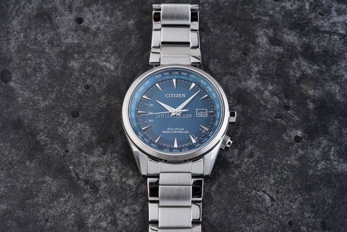 Citizen Eco-Drive CB0270-87L Radio Controlled Blue Dial Stainless Steel Strap