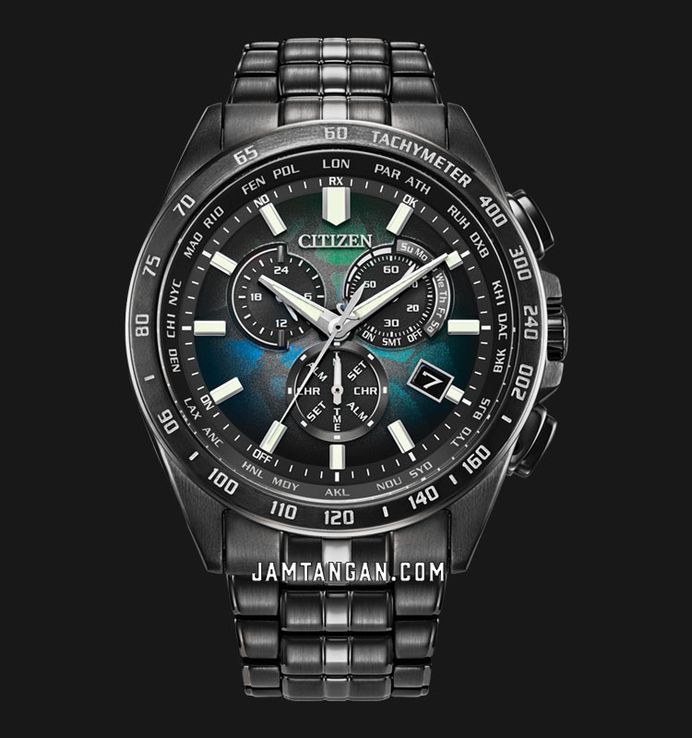 Citizen Eco Drive CB5878-56E 100 Year Anniversary Layers Of Time PCAT Black St Steel Limited Edition