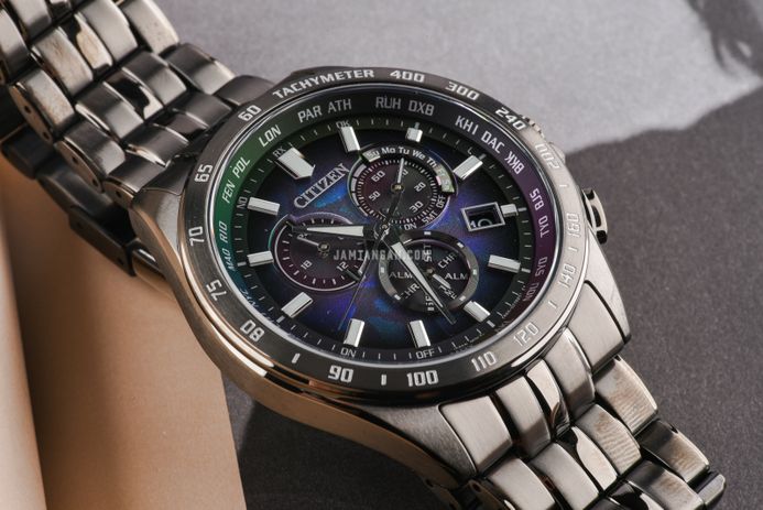 Citizen Eco Drive CB5878-56E 100 Year Anniversary Layers Of Time PCAT Black St Steel Limited Edition