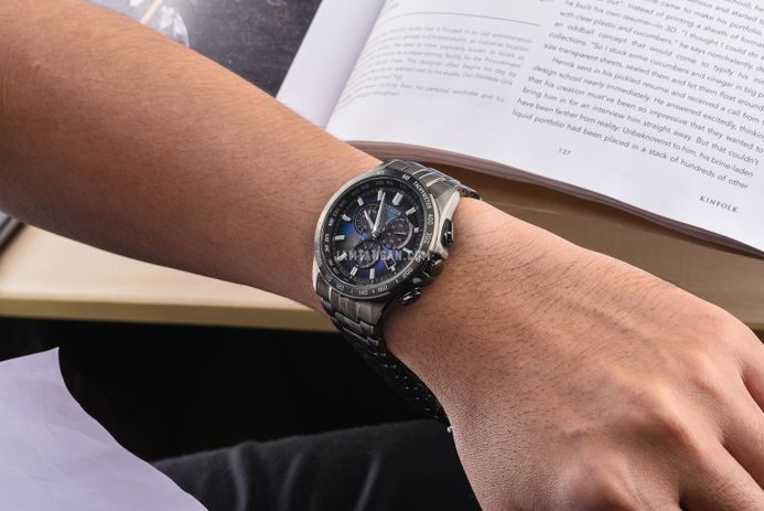 Citizen Eco Drive CB5878-56E 100 Year Anniversary Layers Of Time PCAT Black St Steel Limited Edition