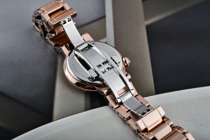 Citizen L EM0912-84Y Ladies Mother of Pearl Dial Rose Gold Stainless Steel Strap