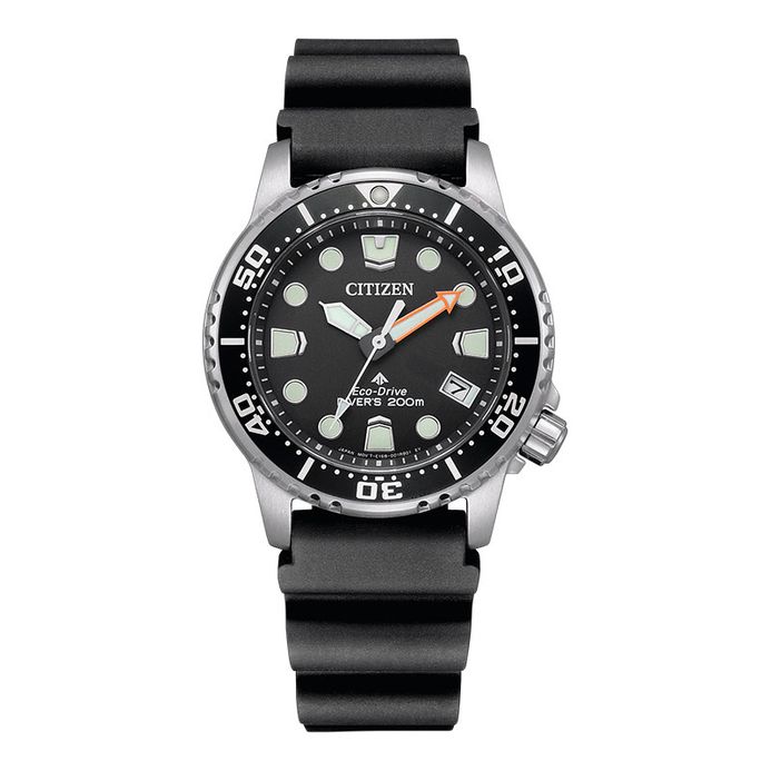 Citizen Promaster EO2020-08E Diver Black Dial Black Polyurethane