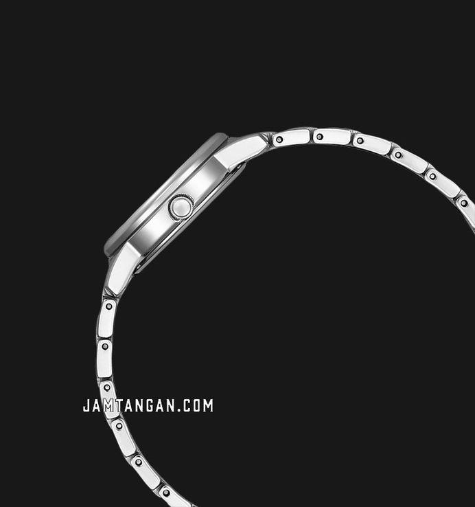Citizen Eco Drive EW2318-73E Ladies Black Dial Stainless Steel Strap