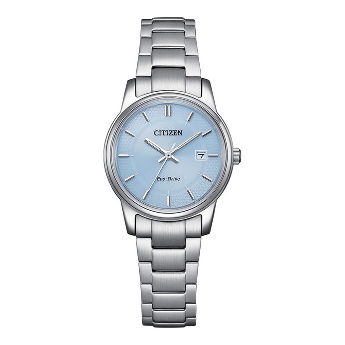 Citizen Eco Drive EW2318-73L Ladies Light Blue Dial Stainless