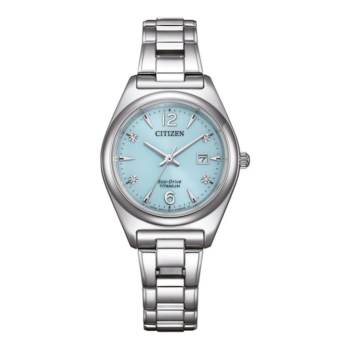 Jam Tangan Reloj Citizen Super Titanium Citizen Eco-Drive AW1240