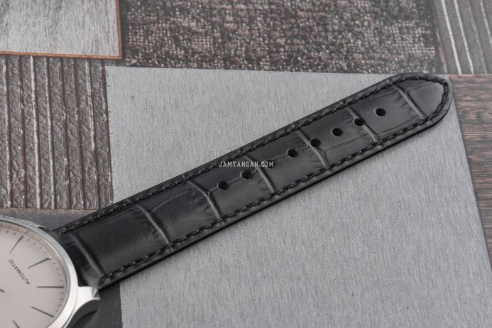 Citizen Mechanical NH8350-08B Automatic White Dial Black Leather Strap