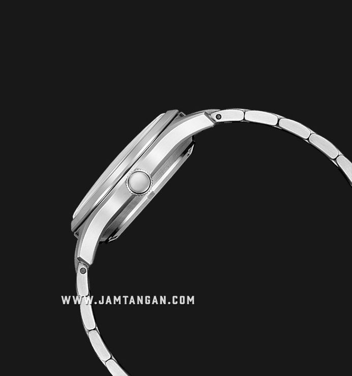 Citizen C7 Mechanical NH8391-51E Crystal Seven Reissue Men Black Dial Stainless Steel Strap