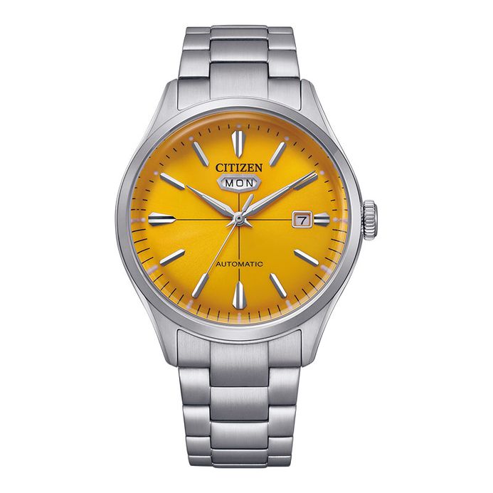 Citizen C7 Mechanical NH8391-51Z Crystal Seven Reissue Men Yellow