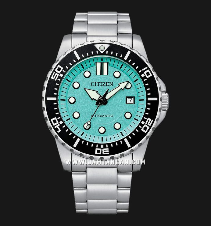 Citizen Mechanical NJ0170-83X Automatic Men Baby Blue Dial Stainless Steel Strap