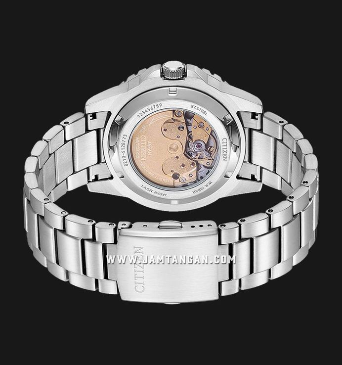 Citizen Mechanical NJ0170-83X Automatic Men Baby Blue Dial Stainless Steel Strap