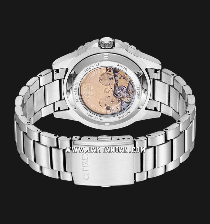 Citizen Mechanical NJ0170-83Z Automatic Men Yellow Dial Stainless Steel Strap