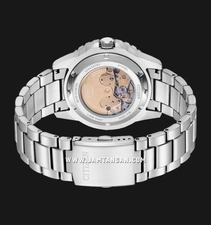 Citizen Mechanical NJ0171-81A Automatic Men White Dial Stainless Steel Strap