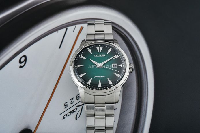 Citizen Mechanical NK0007-88X Kuroshio 64 Series Green Dial