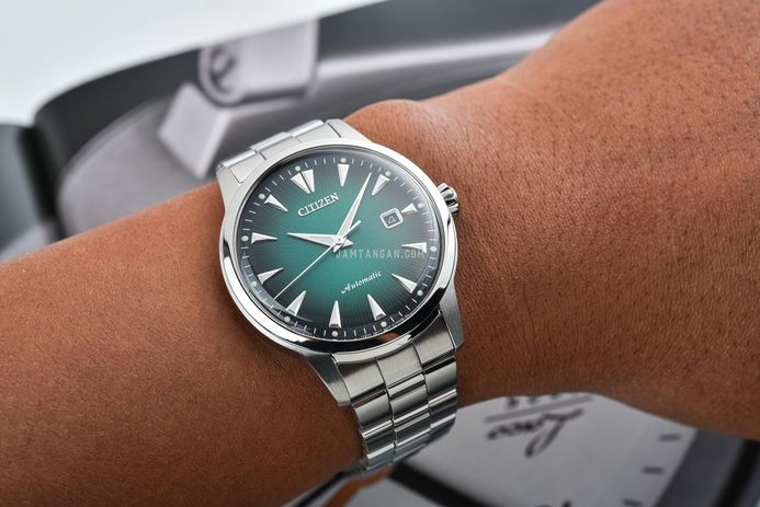 Citizen Mechanical NK0007-88X Kuroshio 64 Series Green Dial