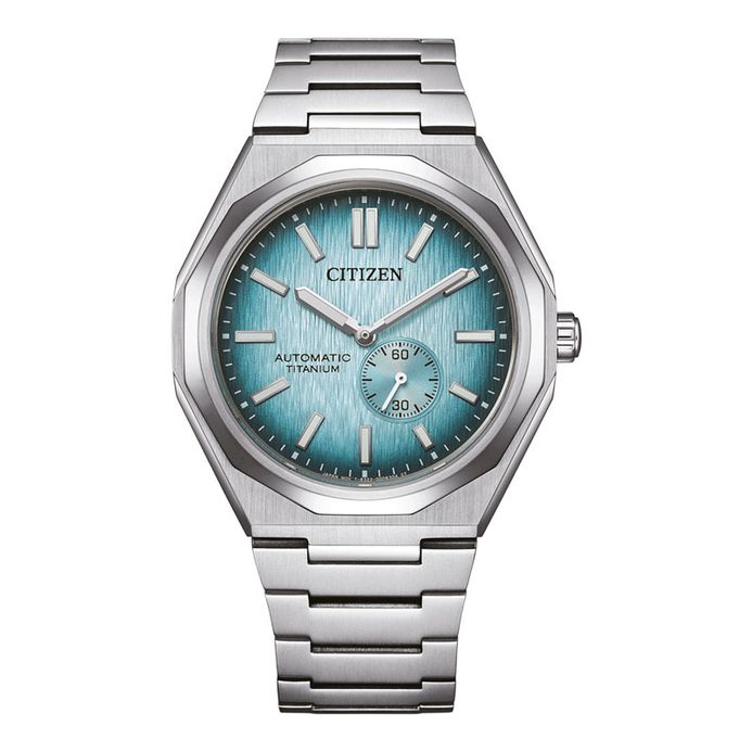 Citizen Mechanical NK5020-58L Super Titanium Zenshin 60 Grey Blue