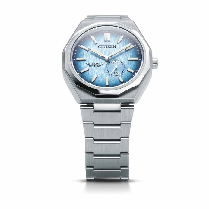 Citizen Mechanical NK5020-58L Super Titanium Zenshin 60 Grey Blue
