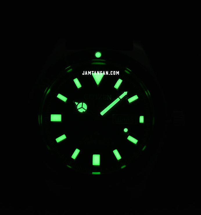 Citizen Promaster NY0120-01E Men Black Dial Black Rubber Strap