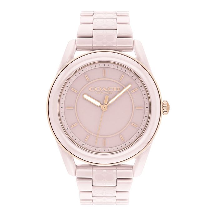 Coach Preston 14503772 Soft Pink Dial Soft Pink Stainless Steel