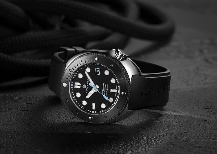 Diver Crafter Blue Hyperion Ocean Crafter Blue Swiss Automatic