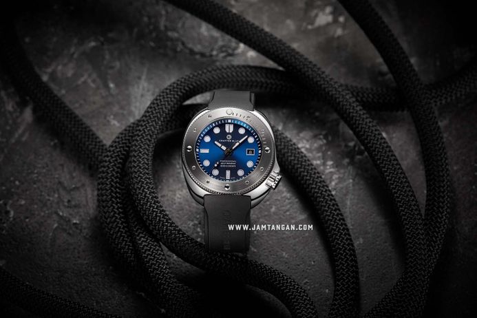 Crafter Blue Hyperion Ocean 45MM Men Blue Dial Black