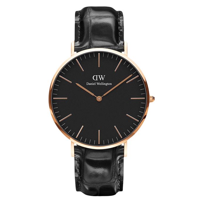 Daniel Wellington Classic DW00100129 Reading Black Dial Black